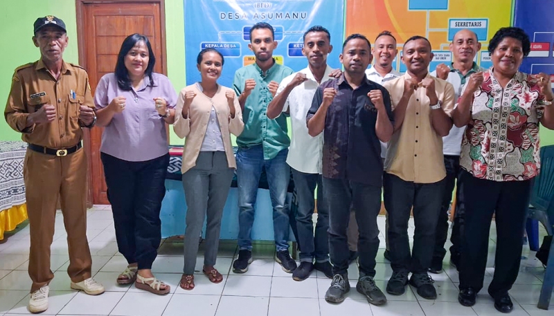 Refresher of PRA with GTK of the Talau-Loes watershed in Belu Regency